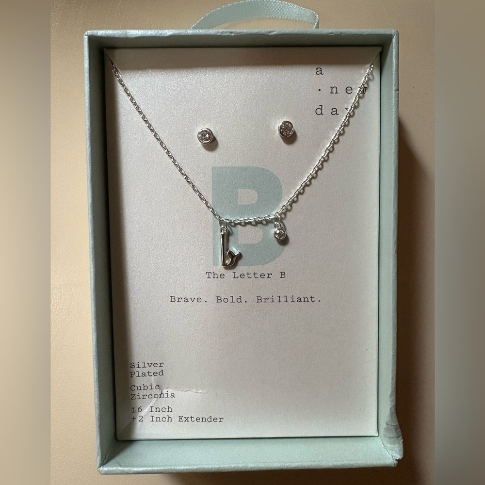 a new day Silver Necklace with Pendant